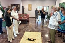 Naïma Moutchou en Calédonie. En visite dans le Nord, la ministre n'ira pas au Mont-Dore ce mercredi