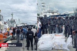 Maurice : les 433,10 kg de cocaïne auraient été destinés aux îles de l'océan Indien