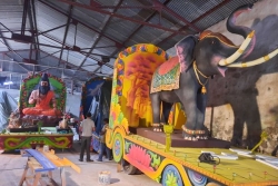 La 36ème édition du Dipavali se tient à Saint-André avec des spectacles et le traditionnel défilé de chars