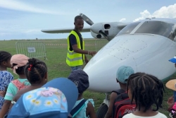 "Pour moi l’aéronautique c’est important, il faut qu’on le développe et que les Mahorais s’approprient réellement ce domaine-là"