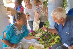 EN IMAGES. Voh a mis à l'honneur le crabe, et les bons petits plats locaux