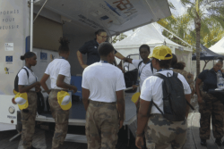 Transat Café l'Or : des jeunes s'impliquent sur le village d'arrivée à Fort-de-France