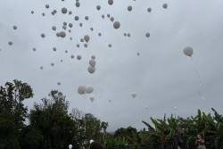 Les habitants de Jean-Petit rendent hommage à Louane, Weina et Théo, décédés lors du Rallye de Saint-Joseph