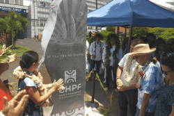 La stèle « Te Va’a Ora no Ta’aone » inaugure un modèle de santé intégrant médecine moderne et traditionnel