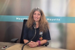 Zakweli : "la morphologie du lagon favorise une accumulation des microplastiques", fait observer Cristèle Chevalier