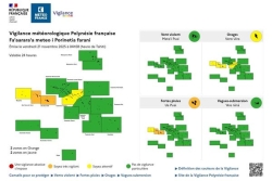 Fortes pluies : la vigilance orange s'étend aux îles Sous-le-Vent