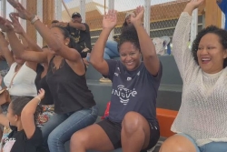 Handball : Angélique Spincer, ancienne joueuse internationale, partage son expérience avec la jeunesse réunionnaise