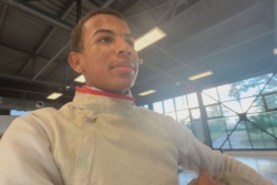 Maxime Despois, jeune prodige de l’escrime guadeloupéenne en route vers les sommets