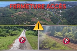 Taiarapu-Ouest : la servitude Vana fermée en raison des risques d’éboulements