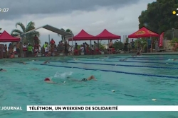 Téléthon 2025 : une vague de solidarité à la piscine de Tipaerui