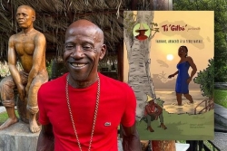 TERRE D'ECRITURE. Gilbert Larose, dessins Georgina Malou, "Fakhane arrachée à sa terre natale" (éditions Ti Gilbè)