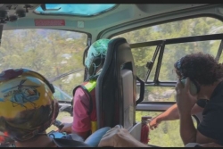 A Salazie, des recherches en hélicoptère pour tenter de retrouver Jean Eric Sautron