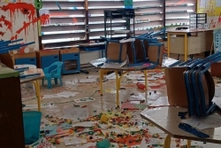Nouvel acte de vandalisme dans une salle de classe de l'école Vendôme, à Cayenne