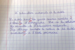 33ème championnat régional d'orthographe: suivez la dictée du CEDAACE