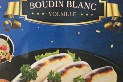 Des boudins blancs rappelés pour cause de Listeria