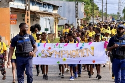 Téléthon : 720 élèves de Saint-Laurent mobilisés dans une marche solidaire