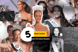 5 Miss Tahiti ont été Miss France
