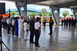 Sainte Barbe en Guadeloupe : un policier et pompier volontaire de Port-Louis honoré pour son engagement