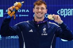 Natation : avec un grand Maxime Grousset, les Bleus reviennent des championnats d’Europe avec un bilan positif