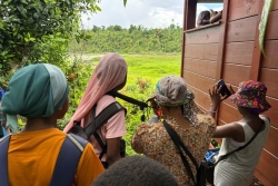 27 élèves du collège de Ouangani s'engagent pour la protection de la nature.