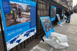 L'UNICEF dévoile une exposition photo pour marquer le premier anniversaire du cyclone Chido à Mayotte