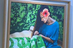 Le tifaifai s'expose dans toute sa splendeur et sous toutes ses coutures