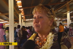 Marie-Pierre Goyetche, membre du bureau politique du FLNKS, est l'invitée du journal télévisé