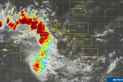 Temps maussade sur l'ouest de la Polynésie française