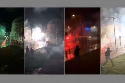 "Des scènes de guérilla urbaine" : des affrontements à Pointe-à-Pitre avec, pour armes, des feux d’artifice