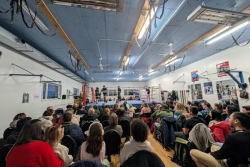 Un premier combat féminin au Choc des Titans, le gala de boxe de l’école olympique 