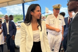 Naïma Moutchou la ministre des Outre-mer conclut sa visite à Mayotte par un focus sur l’eau et la cohésion sociale