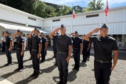 20 nouveaux policiers adjoints formés en Polynésie
