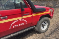 Accident grave de la circulation à Poum