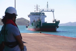 "Ça va permettre de doubler les touchées", la CMI commence à ravitailler les îles avec deux navires au lieu d'un