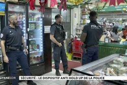 VIDEO. Fêtes de fin d’année : la police renforce son dispositif anti-hold-up