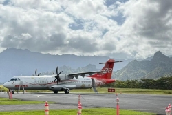 Un vol d'Air Tahiti annulé deux jours de suite à Hiva Oa, 35 passagers en attente