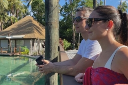 “L’endroit est magnifique”, à Lifou, les premiers clients découvrent le Wadra Bay