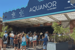 Retour du public dans les bassins d'Aquanor pour le premier jour de vacances