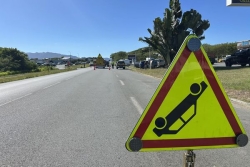 Pouembout : un mort dans un choc frontal entre deux véhicules