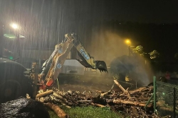 Fortes pluies : des sinistrés à Pirae et Mahina, les îles du Vent et Sous-le-Vent en vigilance orange 