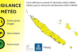 Météo. Dégradation générale du temps sur toute la Nouvelle-Calédonie
