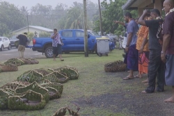 "Fai'ofa" : le rituel des offrandes pour les autorités coutumières et religieuses à Wallis et Futuna