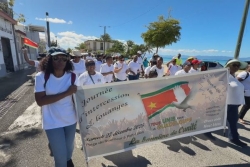 À Port-Louis, une marche placée sous le signe de l’unité face à la violence en Guadeloupe
