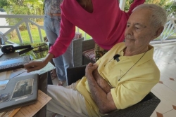 Ancien combattant de la Seconde Guerre mondiale, Roger Knebelmann fait chevalier de la Légion d’honneur à 102 ans