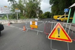 La route de Salazie fermée après un éboulement