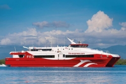 Incendie sur un navire à passagers de l’Express des îles