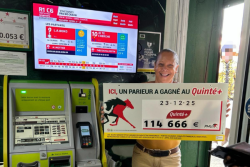 "Mon établissement commence à porter chance"...Un parieur du Lamentin décroche plus de 114 000 € au Quinté+