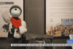 A Tokyo, travailler avec son robot à distance depuis chez soi, lorsqu'on est handicapé, c'est tout naturel