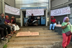 Des locataires bloquent la SIM pour dénoncer l'absence d'eau dans leur résidence, la société l'explique par un manque de pression