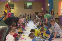 Une œuvre collective pour aborder la question du vivre ensemble avec des élèves de maternelle